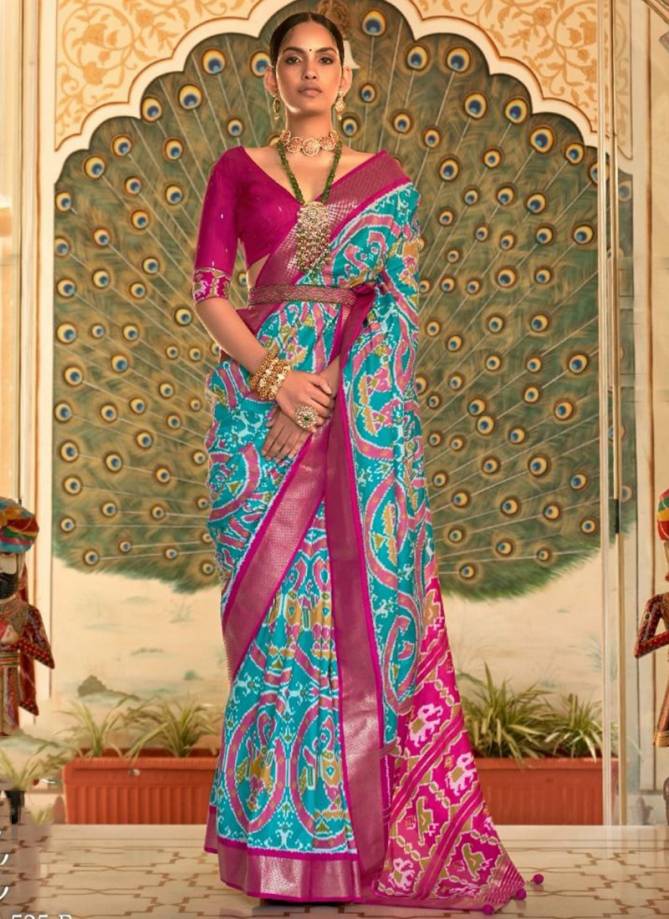 Maharani Rewaa Ethnic Wear Wholesale Patola Silk Saree Collection